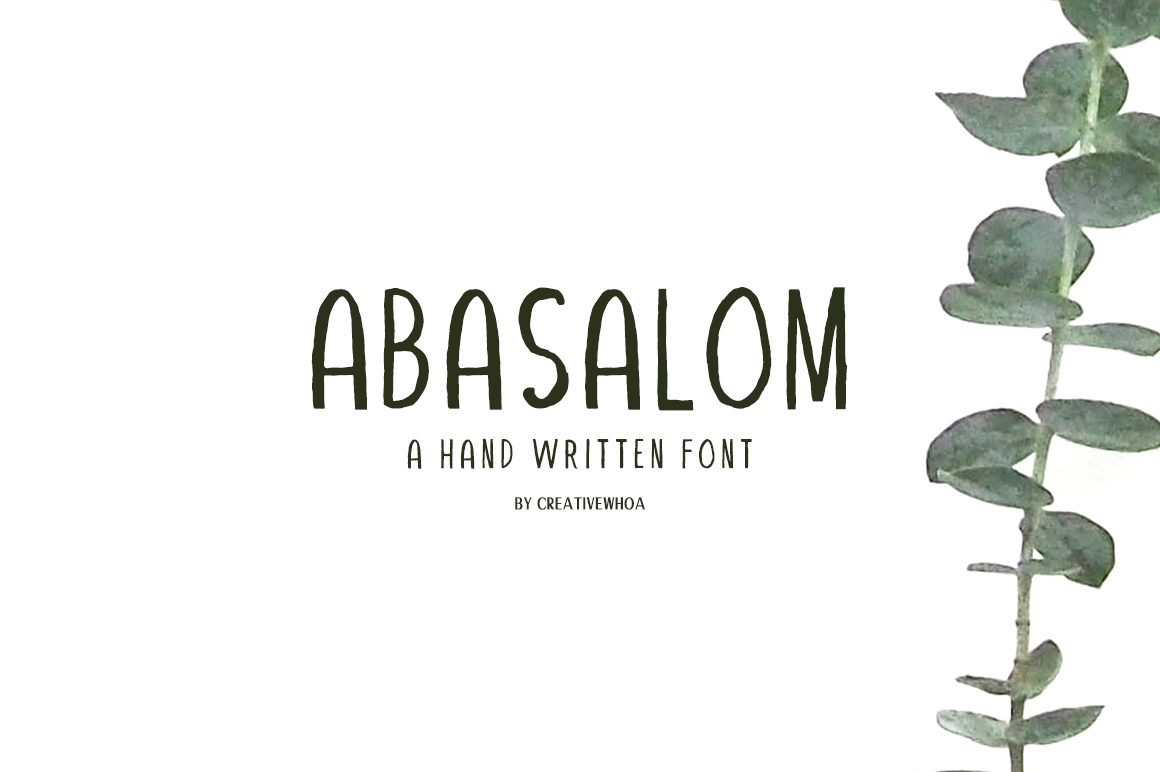 Abasalom: Adding Warmth and Authenticity to Your Design Projects