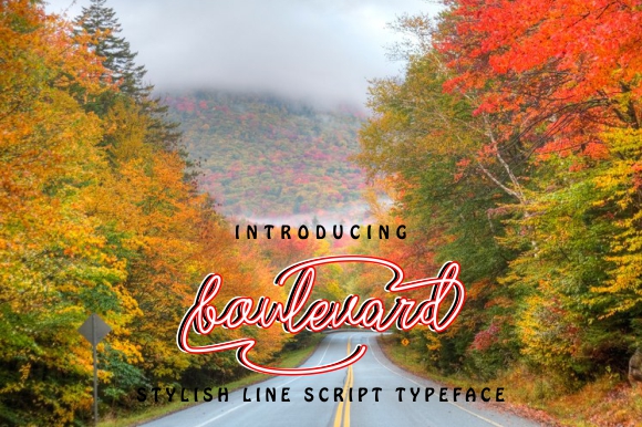 Boulevard Font: The Elegance of Handwritten Flourishes in Modern Design