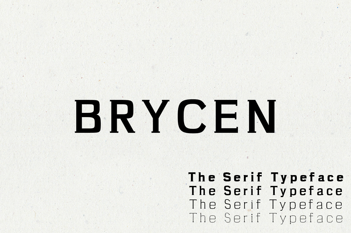 Brycen: A Serif Font Built for the Way You Actually Design