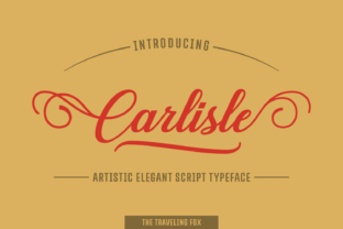 Carlisle: A Script Font That Brings Elegance to Any Project