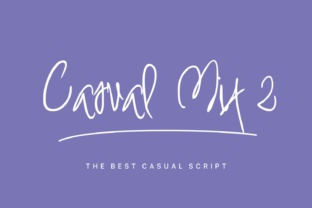 Casual Mix 2: A Handcrafted Uppercase Font Built for Contemporary Design