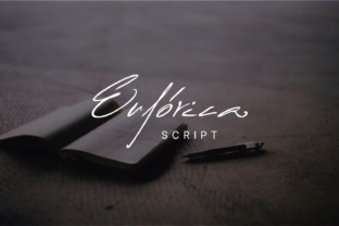 Euforica: A Handwritten Script Font That Balances Warmth and Precision
