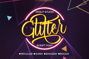 Glitter Script: A Handwriting-Inspired Font for Modern Creatives