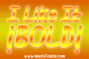 I Like It Bold: A Comic Style Font for Creative Projects