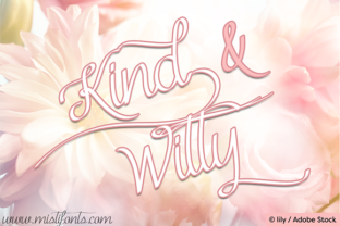 Kind and Witty: An Elegant Script Font for Design and Craft Projects