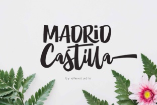 MADRID Castilla: A Bold Script Font Built for Visual Impact