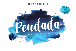 Peudada: A Handbrushed Font for Versatile Design Work