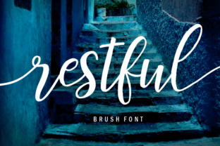 Restful: A Handwritten Font That Brings Dynamic Energy to Your Designs