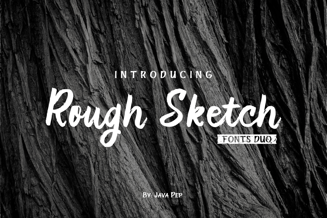 Rough Sketch: A Font Duo for Balanced and Practical Design Workflows