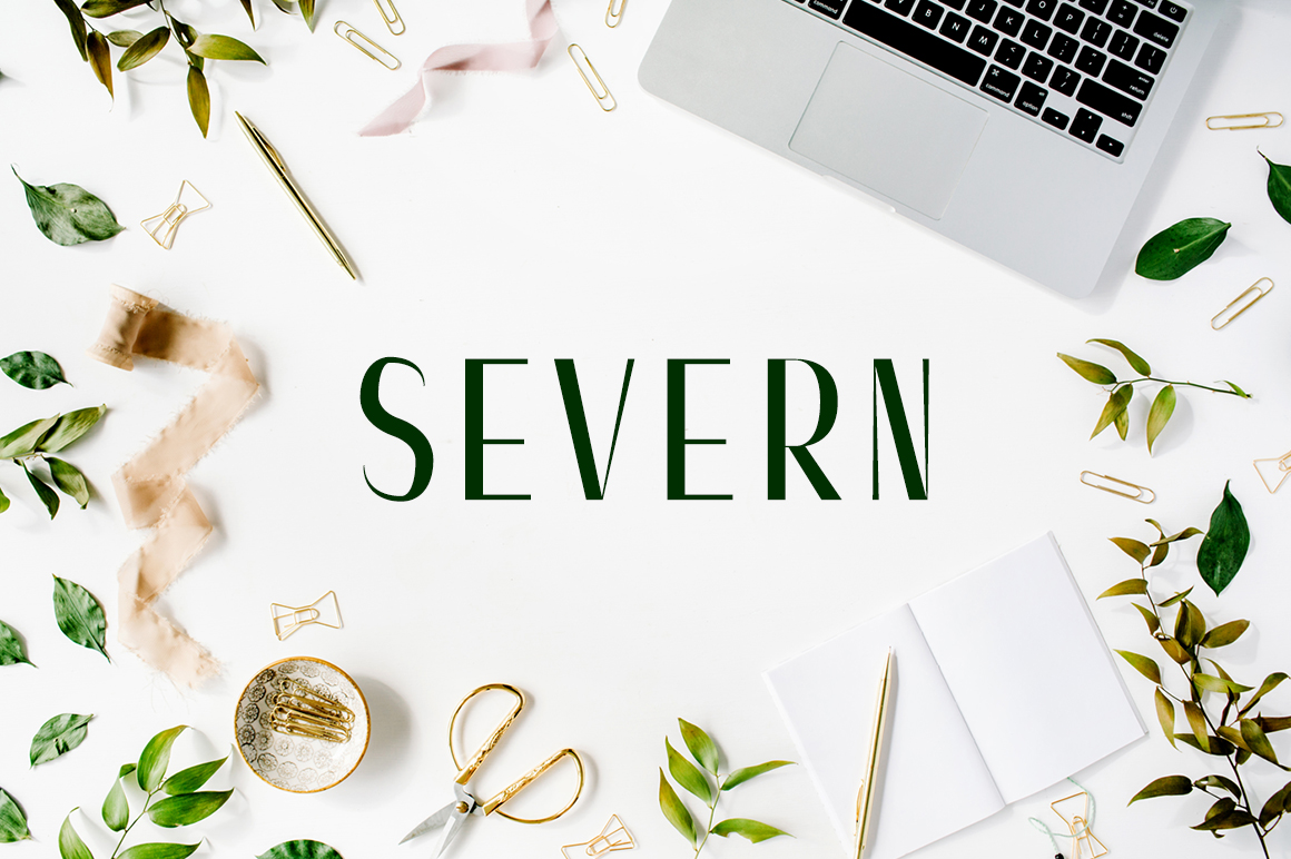 Severn: A High-Contrast Sans Serif Font for Modern Typography