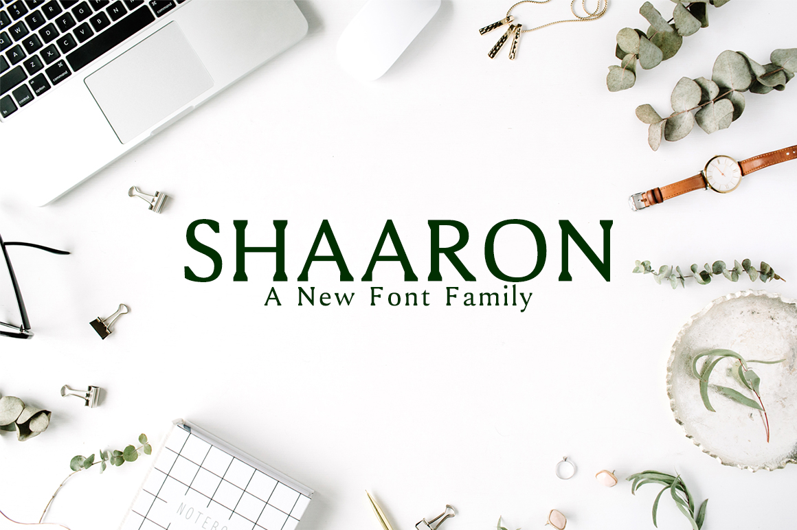 Shaaron: A Modern Sans Serif Font Built for Clarity and Purpose