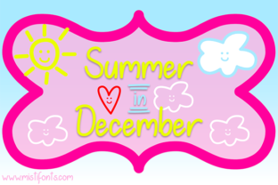 Summer in December: A Warm Handwriting Font for Creatives