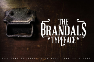 The Brandals: A Retro Serif Font with Versatile Appeal