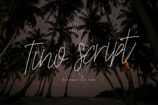 Tino Script: Elegant Monoline Font for Creators